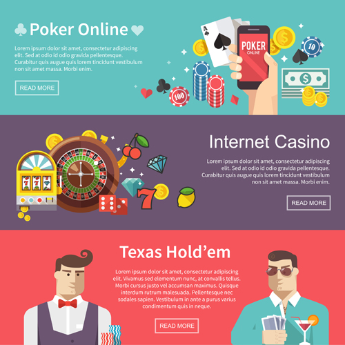 Modern business banners design vector 01