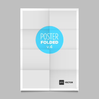 template vector template poster blank 