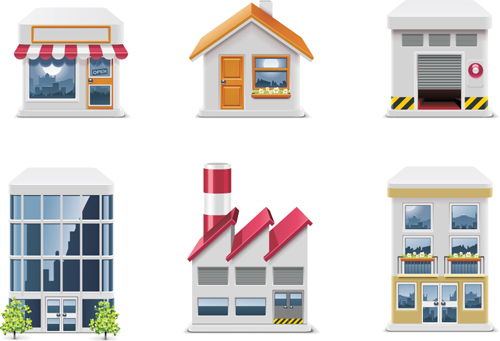 Shiny Print icon vector Collection 01