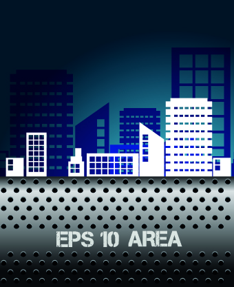 Vector set of Urban design background 05