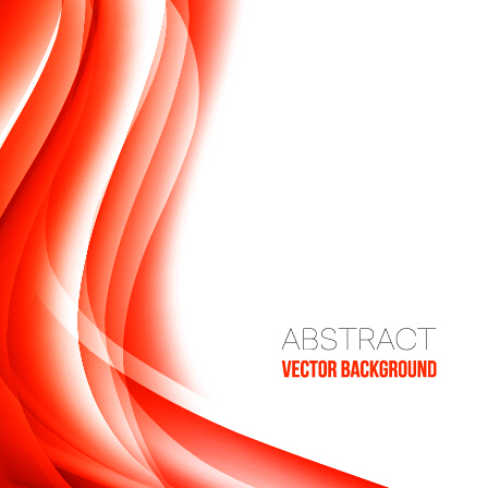Vector wavy color background graphics 04