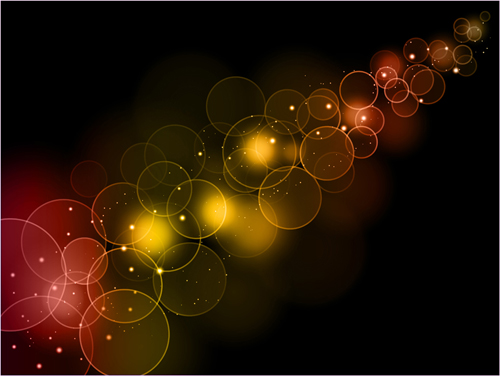 Dream Background with light effects design vector 02