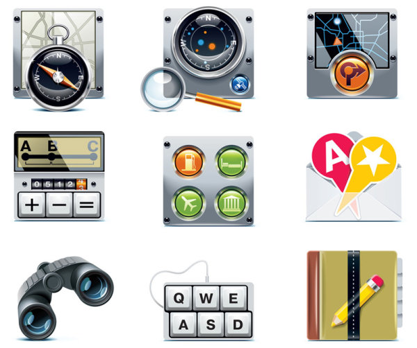 free vector Navigation icon 02