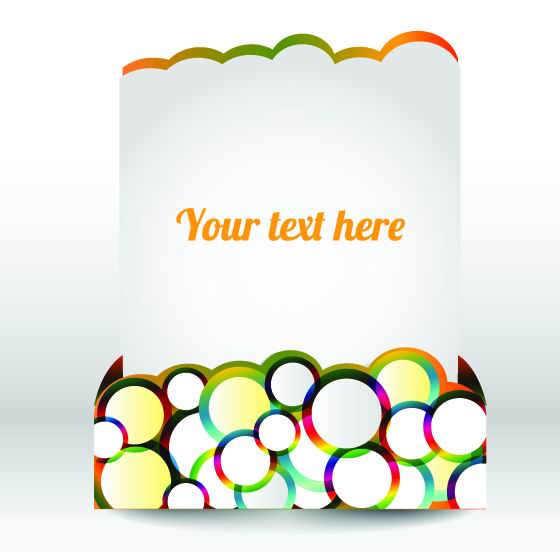 Set of Decorative banner vector 03