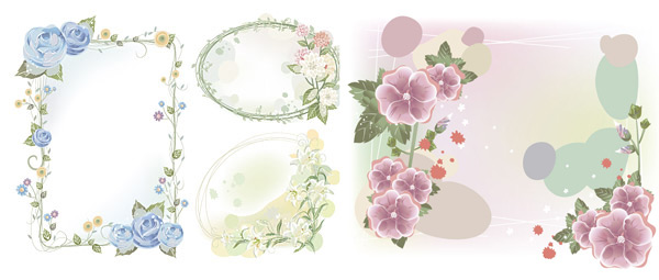 Dream flower vector