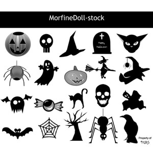 Free Halloween Photoshop Brushes