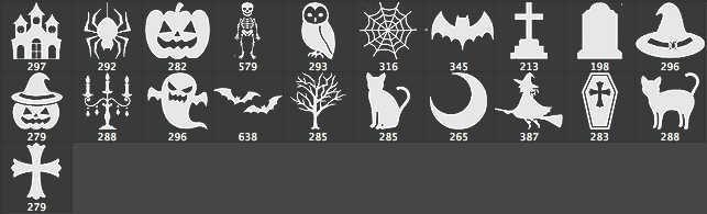 Halloween Brushes