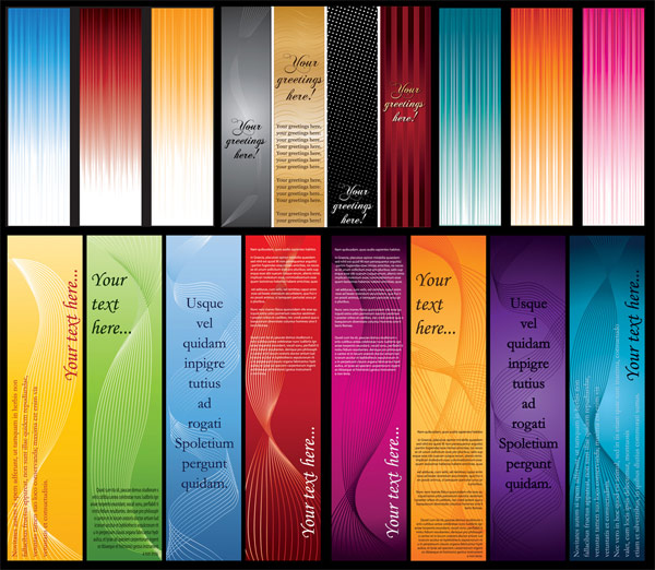 Vertical background vector