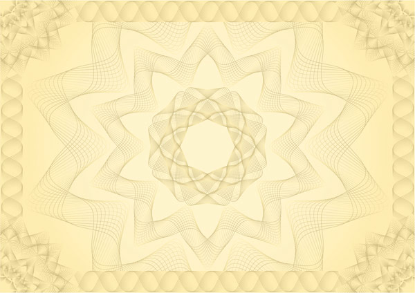 Anti fake pattern background design vector