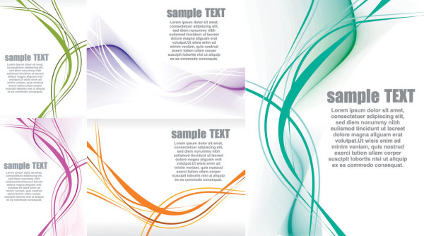 dynamic lines of the background vector