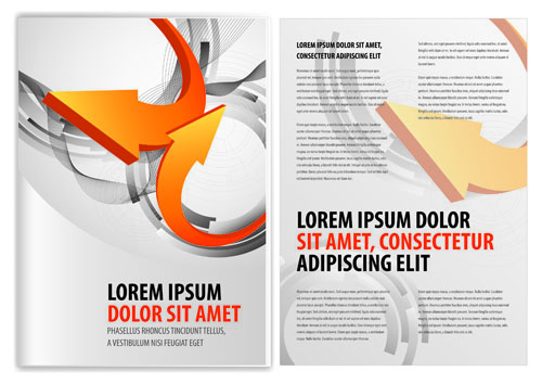 A4 flyer design template vectors material 05 A4 flyer design template vectors material 05