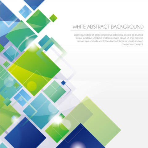 Abstract Fashion Square background vector