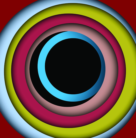 Abstract of Colorful frame background vector 02