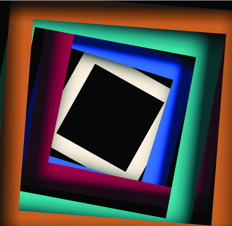 Abstract of Colorful frame background vector 05