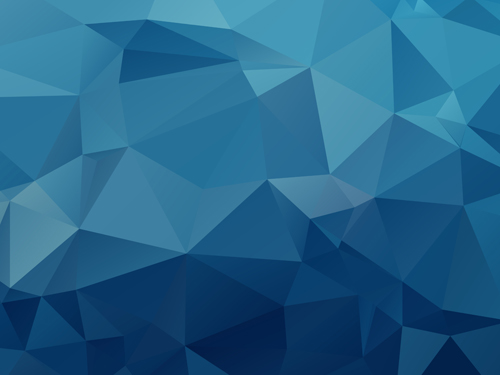 triangular embossment blue background background 