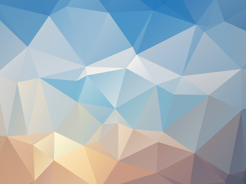 triangular embossment blue background background 