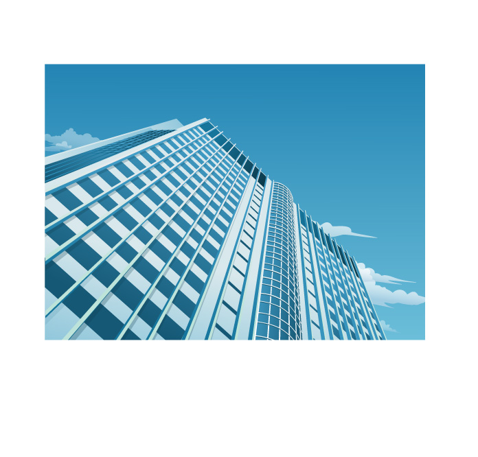 rn city skyscrapers design vector 07 Modern city skyscrapers design vector 07