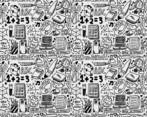 School drawn Creative vector 06