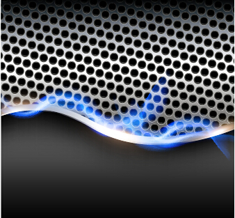 Sparkling metallic backgrounds art vector 04