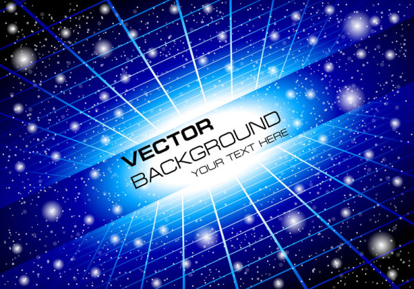 shining blue background free vector 03