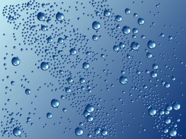 water droplets background 