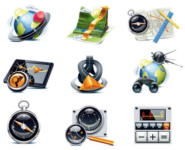 free vector Navigation icon 01
