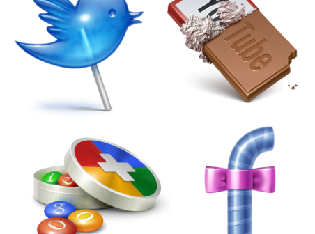 christmas social icons