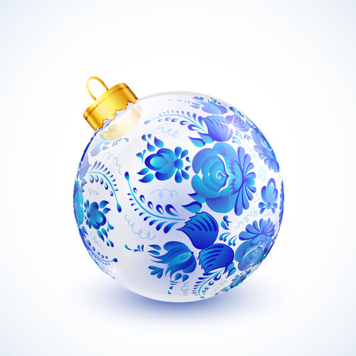 Christmas ball christmas blue 