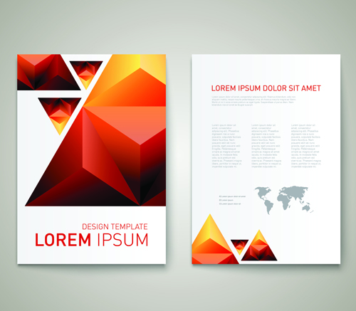 space geometric cover brochure 