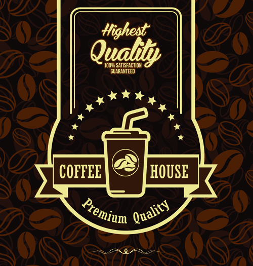 poster house creative Coffee house coffee 