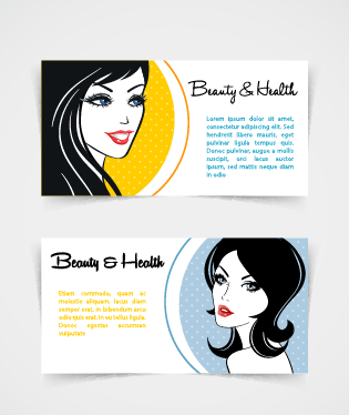 vector material material exquisite business cards 