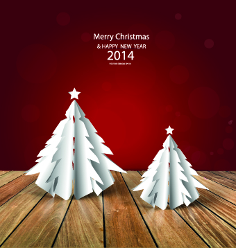 Floor and christmas background vector set 04