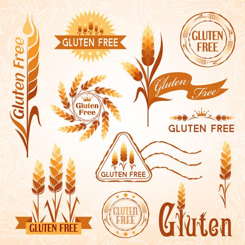 logos labels Gluten free Gluten 