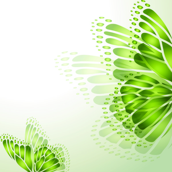 en season style vector background 01 Green season style vector background 01