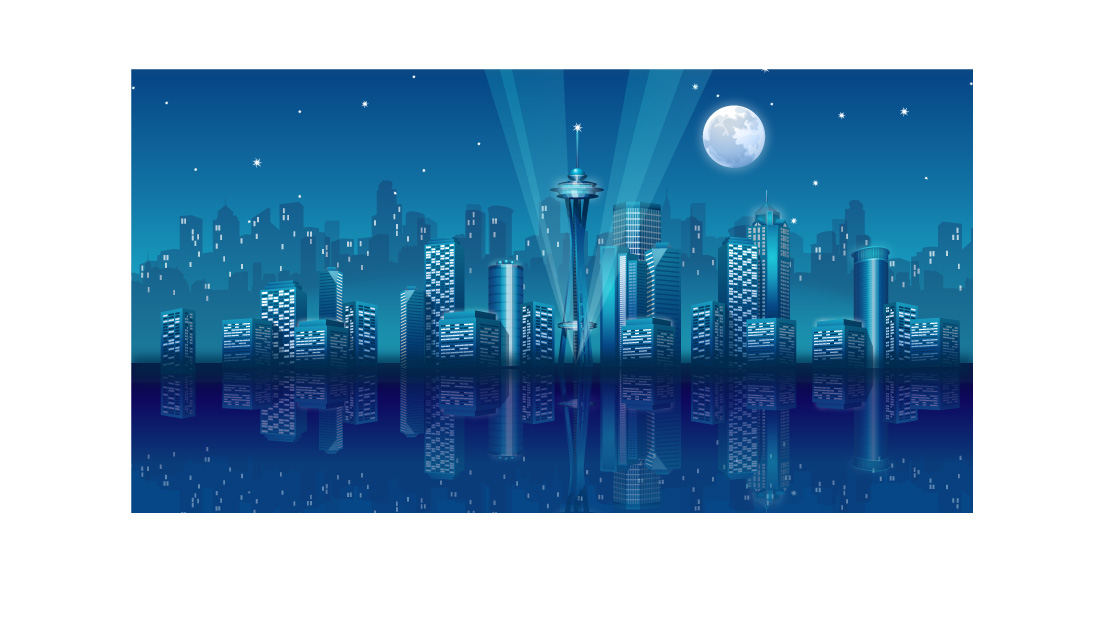 rn city skyscrapers design vector 01 Modern city skyscrapers design vector 01
