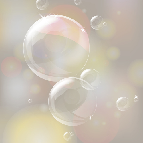 vector illustration transparent shiny illustration bubbles background vector background 