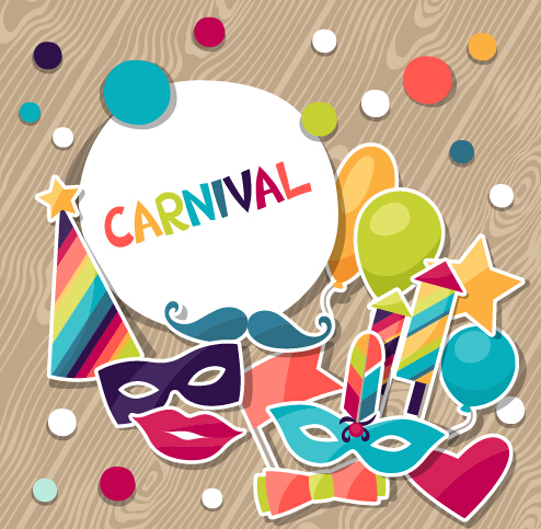 holiday carnival background 