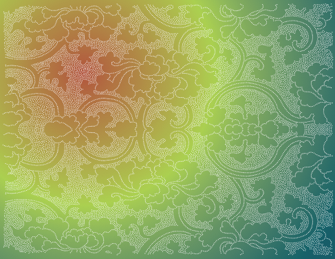 Elegant Floral Pattern vector 01