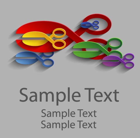 Colored elements creative background vector 05