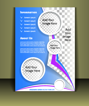 magazine cover business brochure 