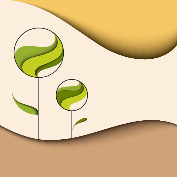 Summer and cartoon waves background vector 02