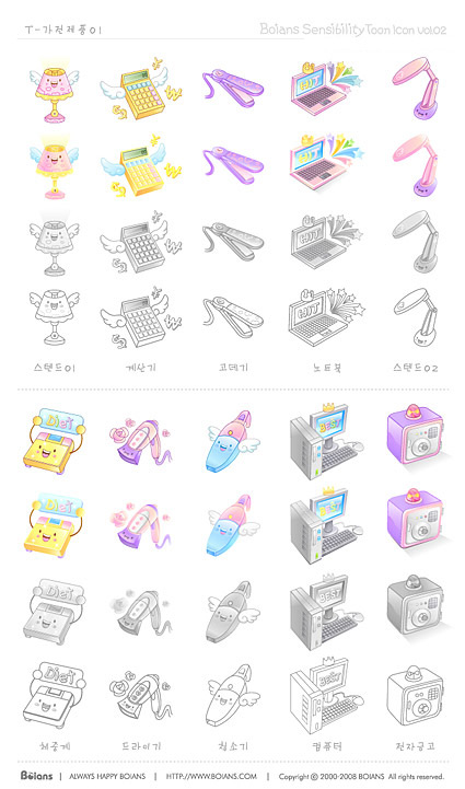 Electronic products Icon vector