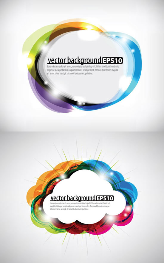 cloud shape border vector