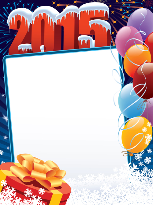 holiday colored balloon background 2015 