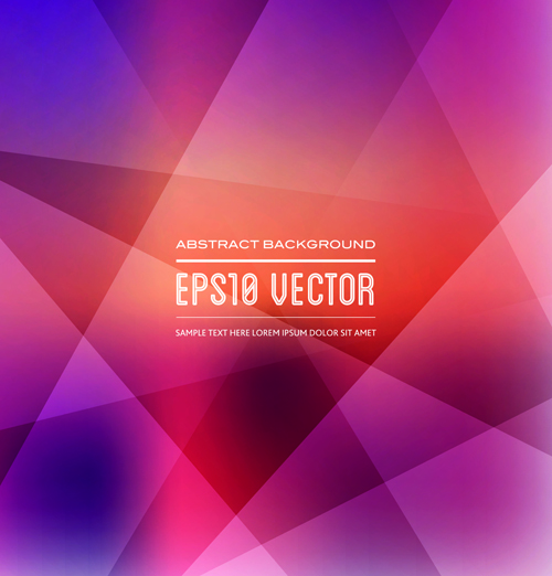 tric shapes background art vector 04 Blurred geometric shapes background art vector 04