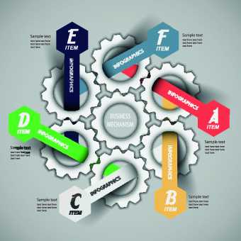 Business Infographic creative design 607