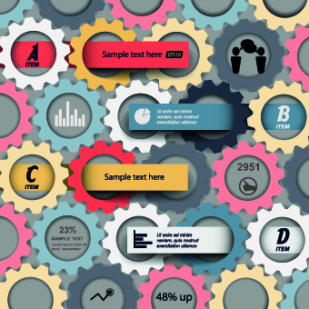 Business Infographic creative design 608