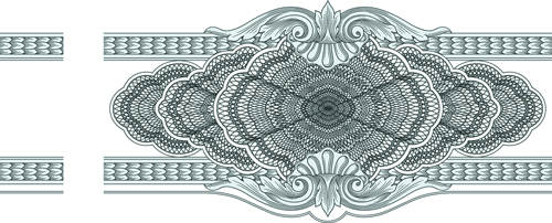 Classical medieval border frame vector 06