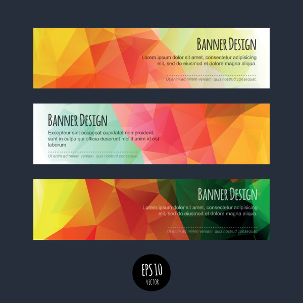 geometric shapes Geometric Shape geometric colorful banners banner 