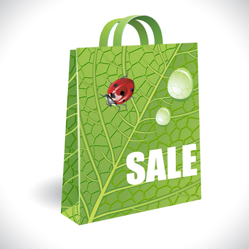 Elements of Green Ecologic elements vector set 05